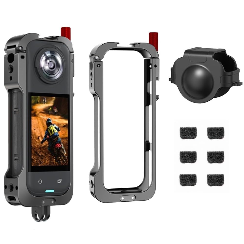 Cage De Protection Métallique Pour Insta360 GO Ultra - Support Horizontal/vertical, Fixation Rapide