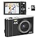 Produktbild Digitalkamera 4K mit 32 GB SD Karte Mini-Videokamera 48 MP 2,8-Zoll-LCD-Akku Wiederaufladbare Taschenkamera für Studenten mit 16X Digitalzoom Vlogging-Kamera
