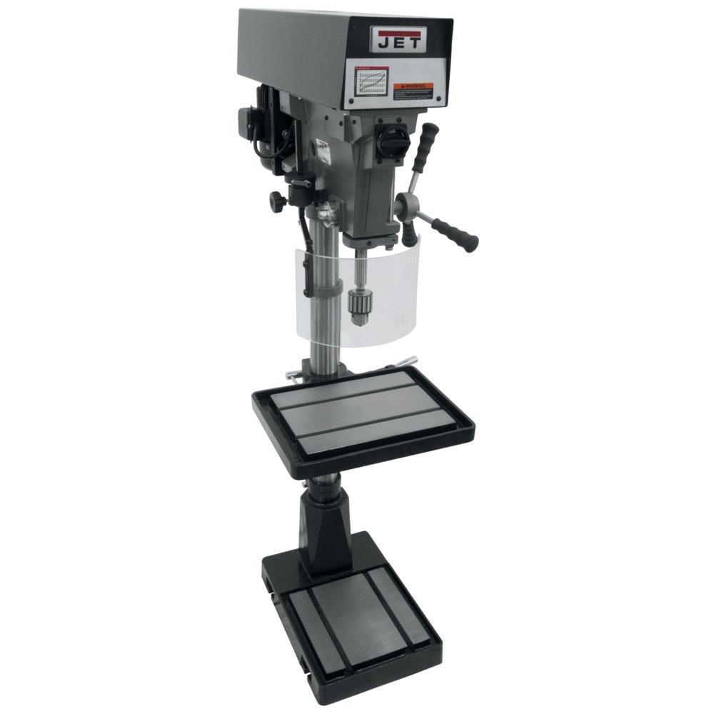 JET 15-Inch Step Pulley Drill Press, 6 Speed, 1Ph 115/220V (Model J-A3816)