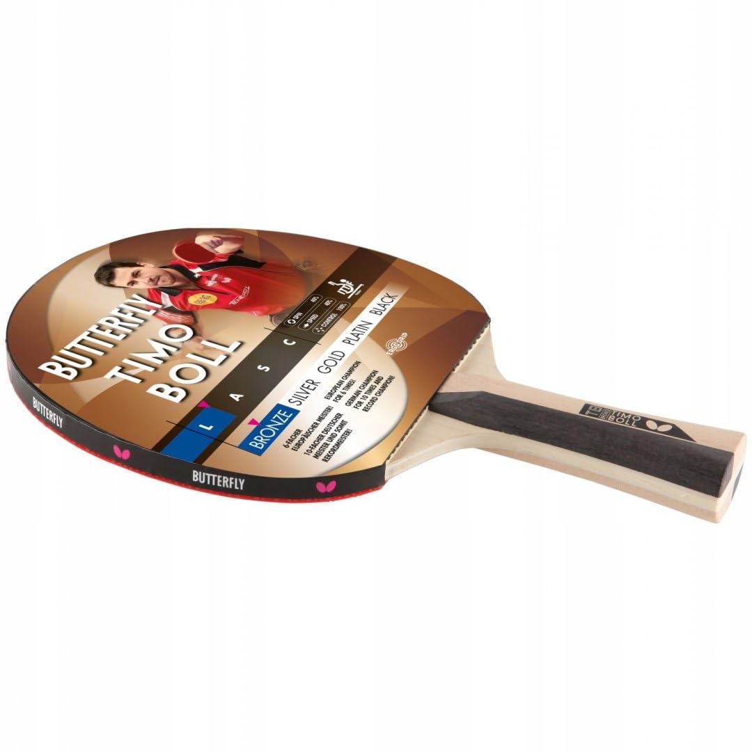 Butterfly Timo Boll - Butterfly Timo Boll - Bate de Tenis de Mesa, Color Plateado Unisex Adulto — view 12