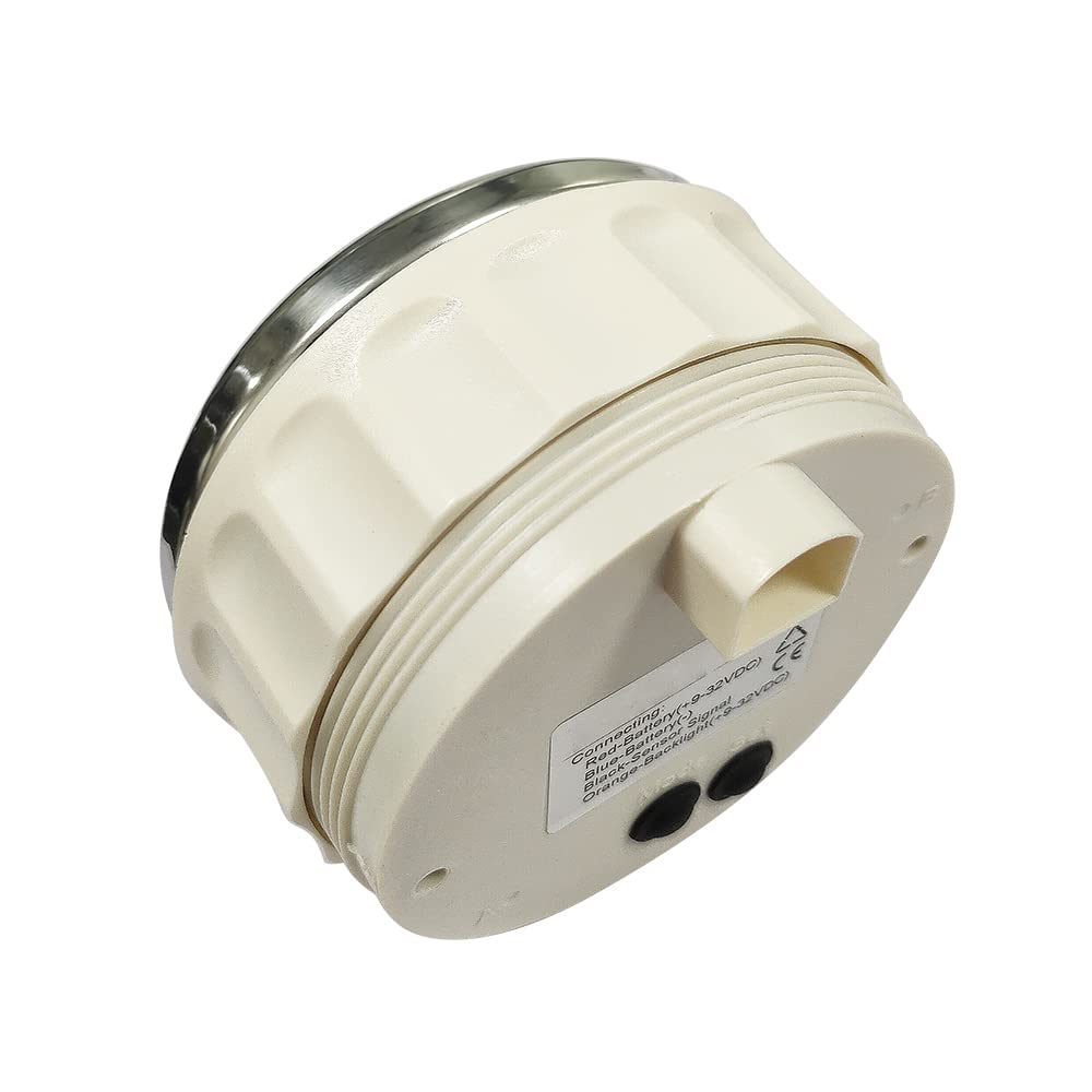 ELING Étanche 0-6000RPM Jauge De Tachymètre Pour Bateau De Voiture De Bateau De Bateau avec 8 Couleurs Rétro-Éclairage 85mm
