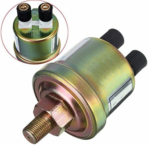 EsportsMJJ 1/8 NPT Oil Pressure Sensor Engine Oil Pressure Switch Sensor Gauge Sender