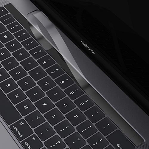 Image of MoArmouz Touch Bar Protector for MacBook Pro | Matte Transparent | A2141 Anti-Scratch Matte | Length 16 inch (Clear)
