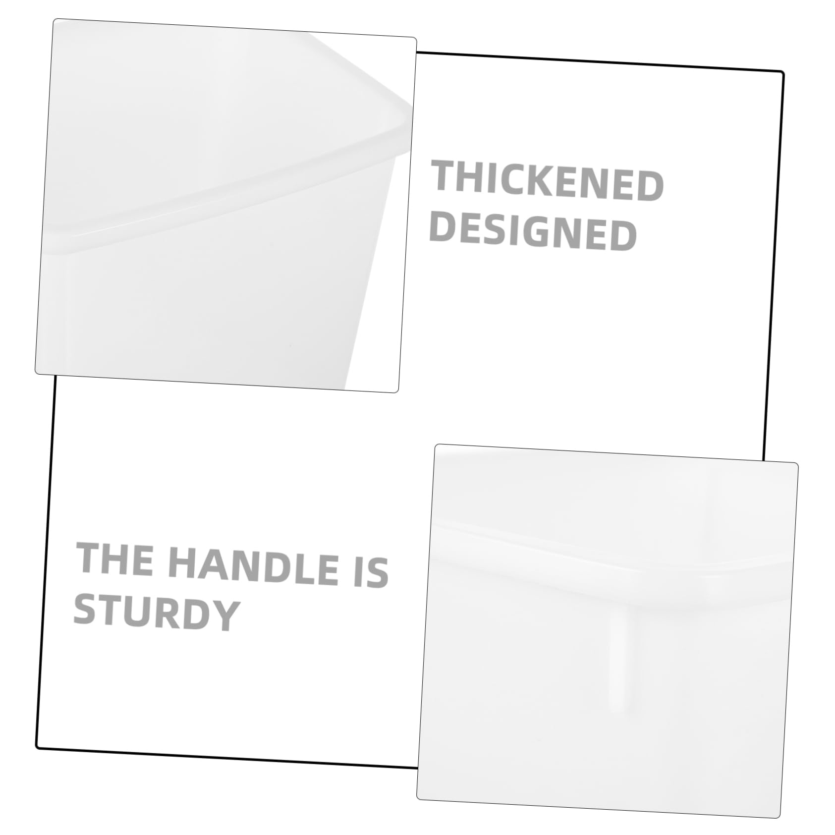 Unomor Thickened White Keg Large Capacity Liquid Storage Barrel for Milk Drinks Plastic Water Container