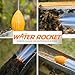 The Water Rocket 9200, Orange High-Pressure Washer Nozzle, Drain Cleaning Equipment for Gutters, Sewers, Weeping Tiles, Garden Hose Attachment for Easy Home Maintenance, Eavestrough Cleaning Tool