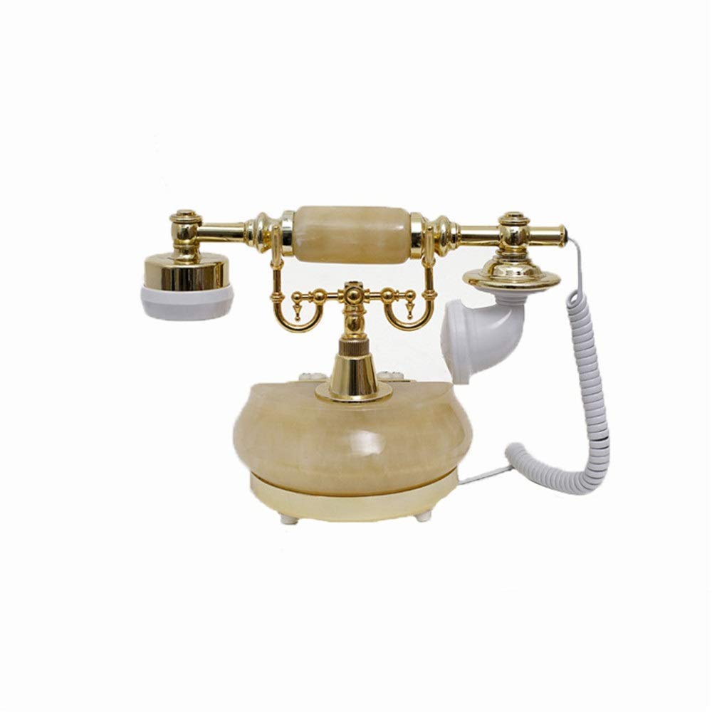 Telefon stacjonarny do domu, antyczny telefon, europejskie telefony z tarczą obrotową, telefon stacjonarny retro, telefon stacjonarny na biurko, telefon przewodowy do domu i wystroju, białe kreatywne
