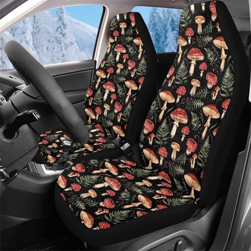 Housse couverture de sieges auto champignon 52x138cm haute résistance