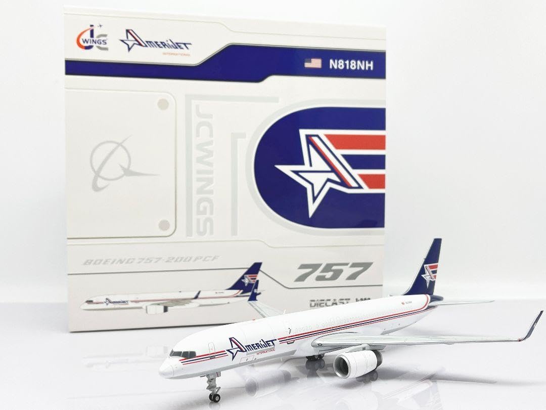 アメリジェット・インターナショナル 757-200F N818NH 1/200 Amazon.co.jp: アメリジェットインターナショナル 757-200F