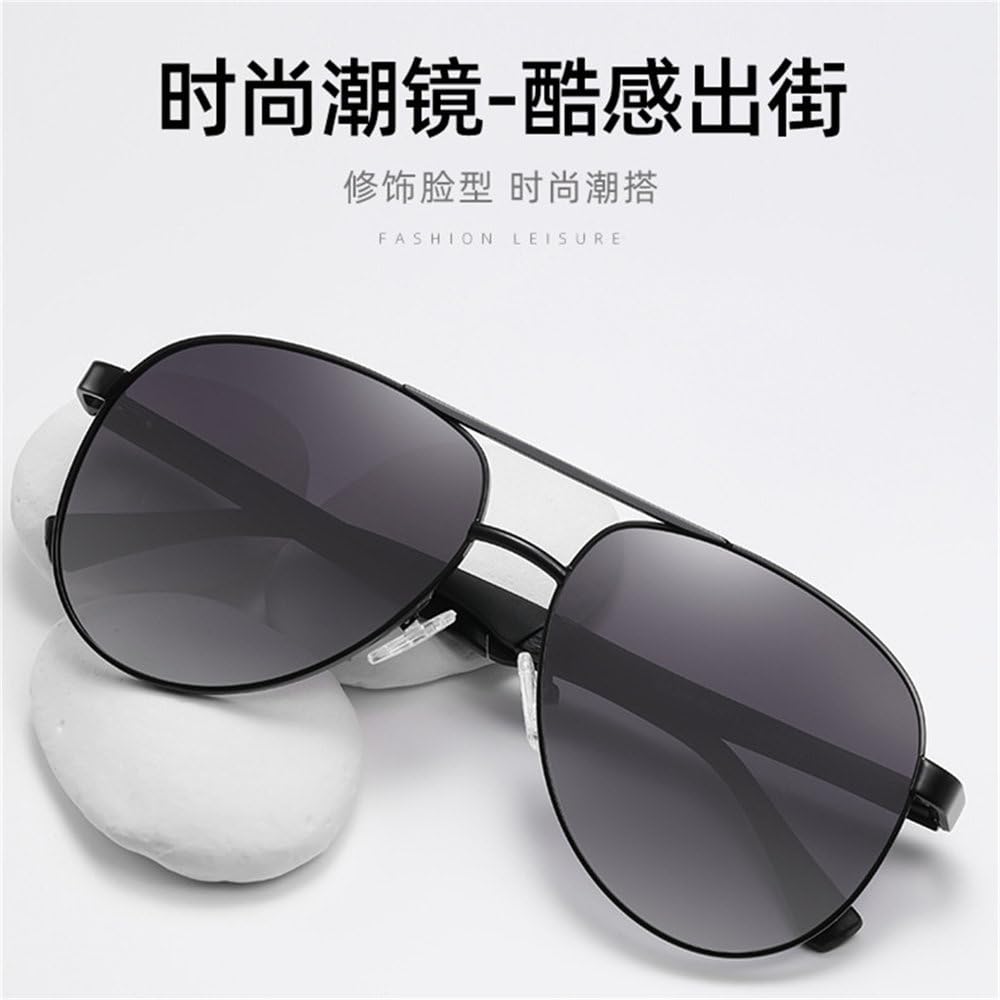 Gafas de sol polarizadas de ciclismo para hombre, elegantes, con protección UV para viajes al aire libre, fotografía callejera y conducción.