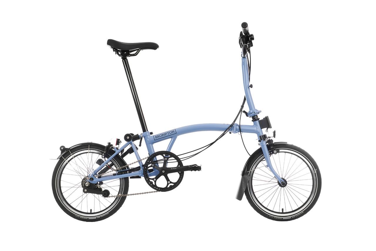 Amazon | Brompton Cライン 6速折りたたみ自転車 - ミッド(クラウド 
