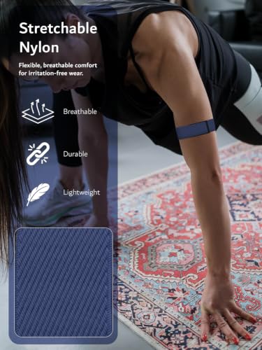 Image of TUDIA Stretchable Wrist & Armband Case for Amazfit Helio Strap [2-in-1 Strap] Bicep & WristBand for Helio Fitness Tracker (Case & Band Only)
