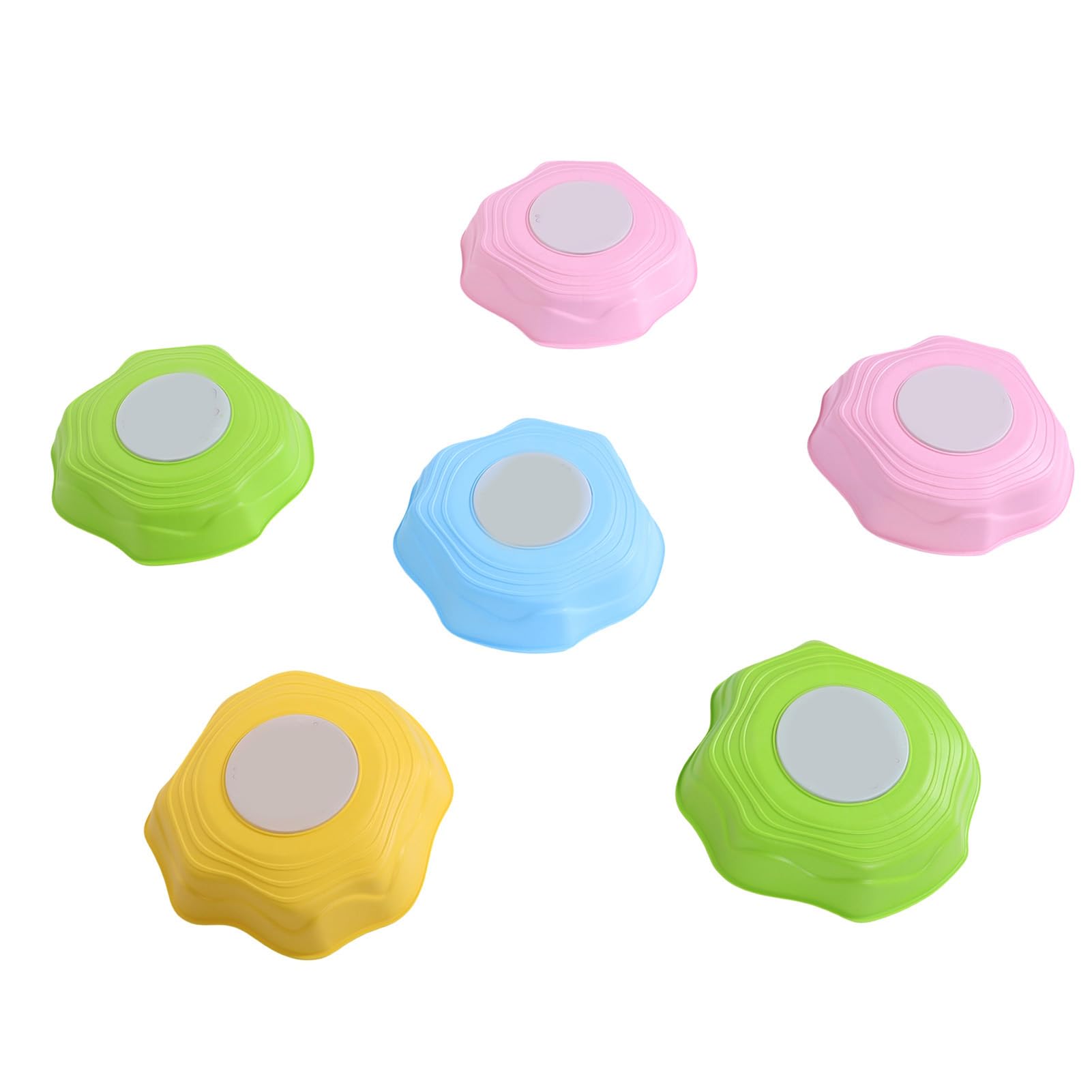 Cocoarm Sensory Light Up Stepping Stones, 6 Sztuk Antypoślizgowych Kamieni
