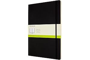 Moleskine A4 Classic Plain Paper Notebook - The Epitome of Note-Taking Excellence