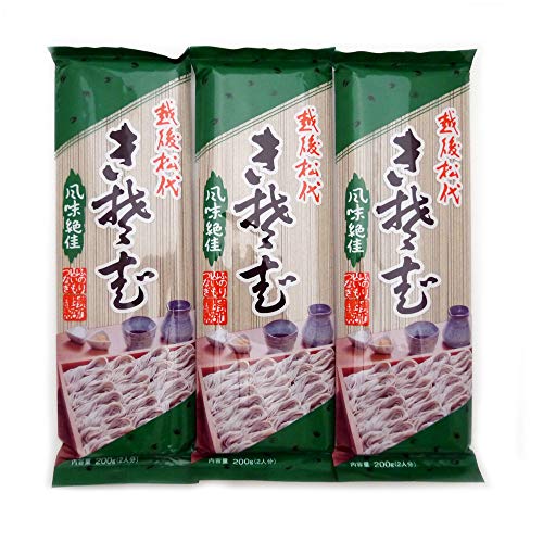 松代そば へぎそば 200g×3袋