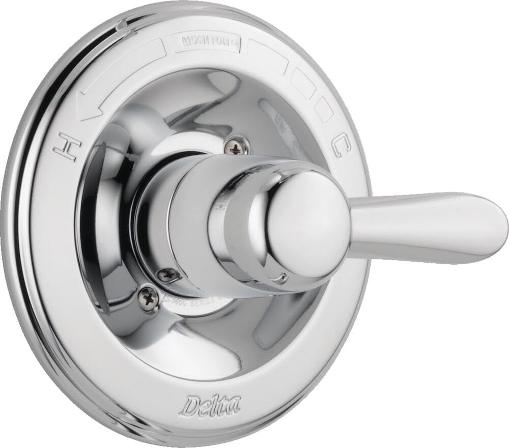 Delta T14038 Lahara Monitor 14 Series Valve Trim Only, Chrome, 4.00 x 8.00 x 9.80 inches