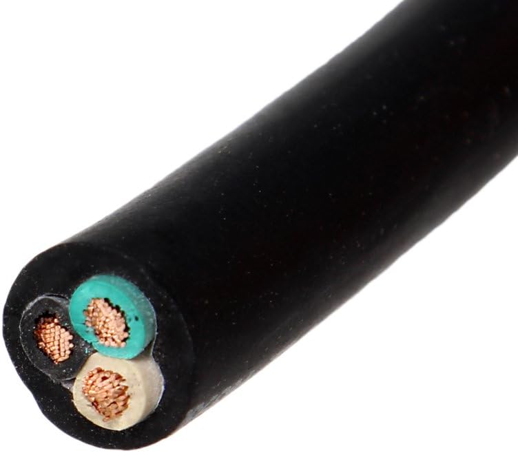 Flextreme10/3 Bulk Cable 100 Foot - SJOOW Jacket, 30 Amps, 3 Wire, 300v - Water and Oil Resistant
