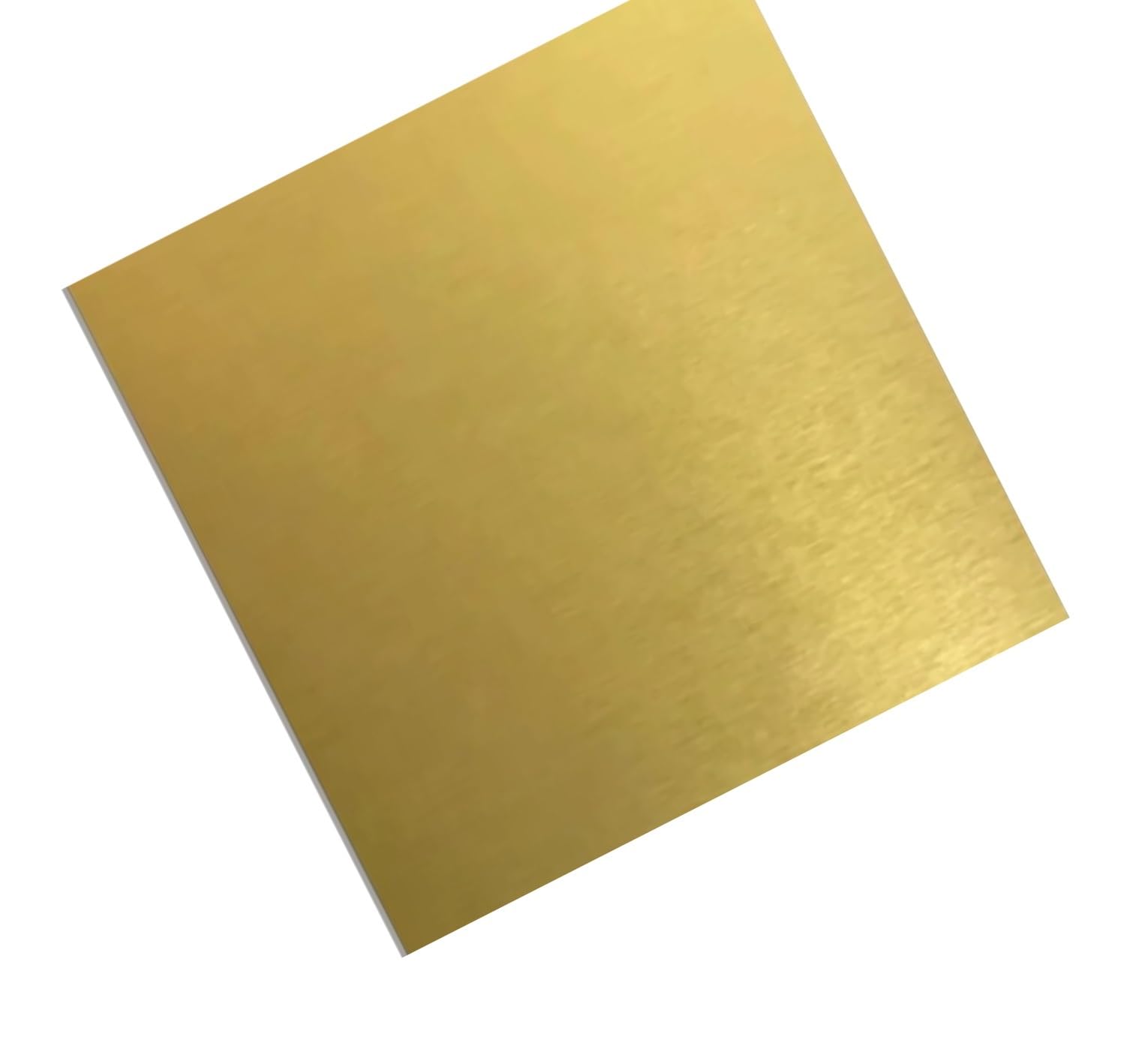 Doppelseitig eloxiertes Aluminiumblech 300x300mm for Gravieren, 1St(Gold,0.5x300x300mm)