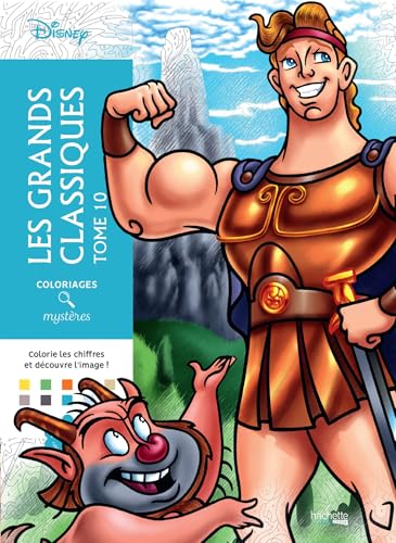Coloriages myst&egrave;res Disney - Les Grands classiques Tome 10
