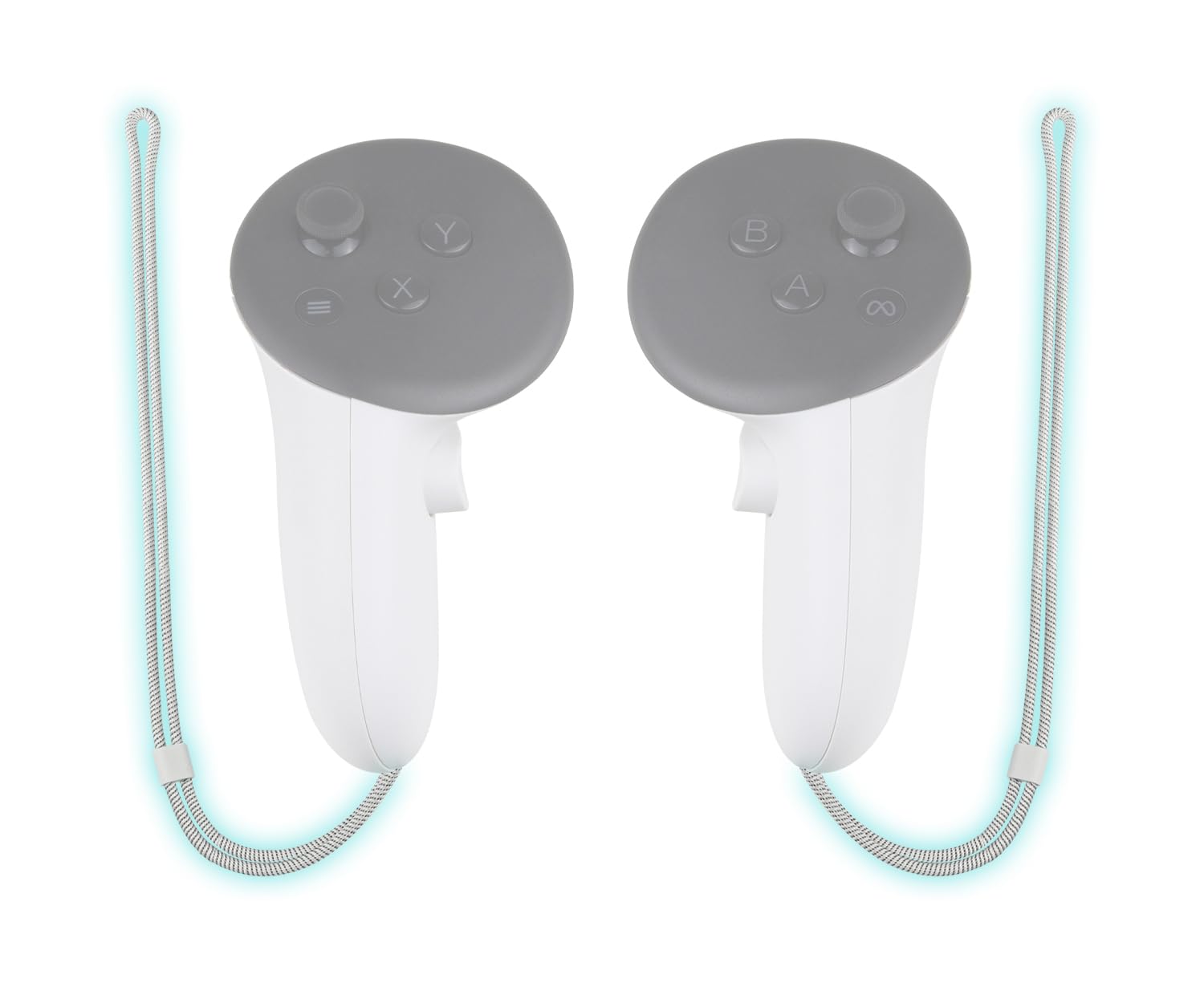 SOULWIT 1 para ulepszonych wymiennych pasków na nadgarstek do Oculus Quest3/Quest 3, wytrzymałe i regulowane paski na rękę do Meta Quest3S/Quest 3S kontrolera, łatwa instalacja typu zrób to sam