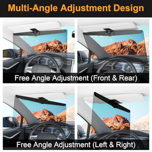 Veharvim VH-SV05-1SS-N Sun Visor Extender For Cars thumb #3