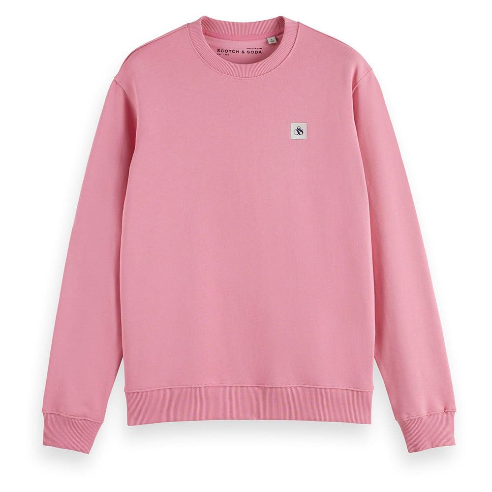 Scotch & SodaMen's Essential Badge Logo Crewneck Sweatshirt