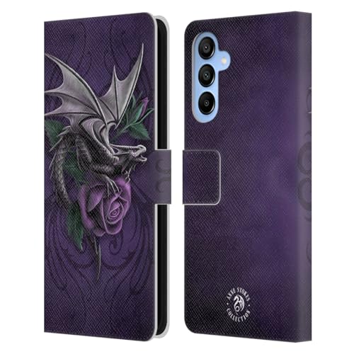 Étui portefeuille Galaxy A16 5G Anne Stokes housse cuir protection Beauté 2 Dragons 3