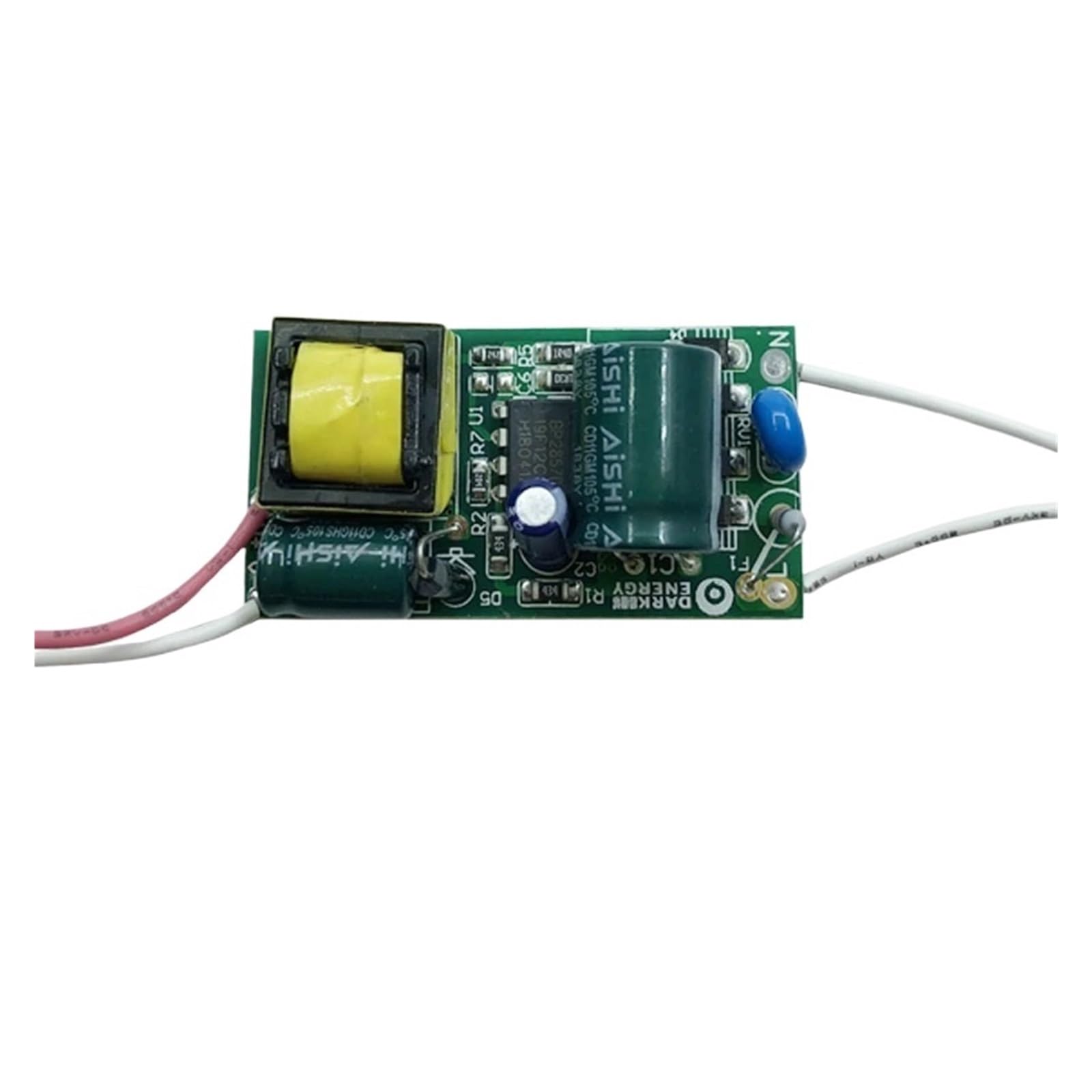 JVDDI LED Driver 8-50W LED Lamp Driver Light Transformer Input AC175-265V Power Supply Adapter 280mA-300mA Current for Spot light Bulb Chip(8-24W)
