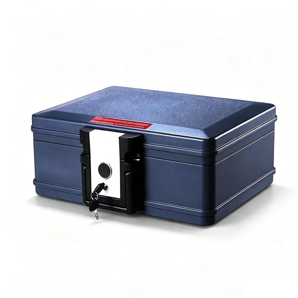 Caja Ignifuga Documentos, Caja Ignifuga Cierre Llave Y Doble Hebilla Key Locks S