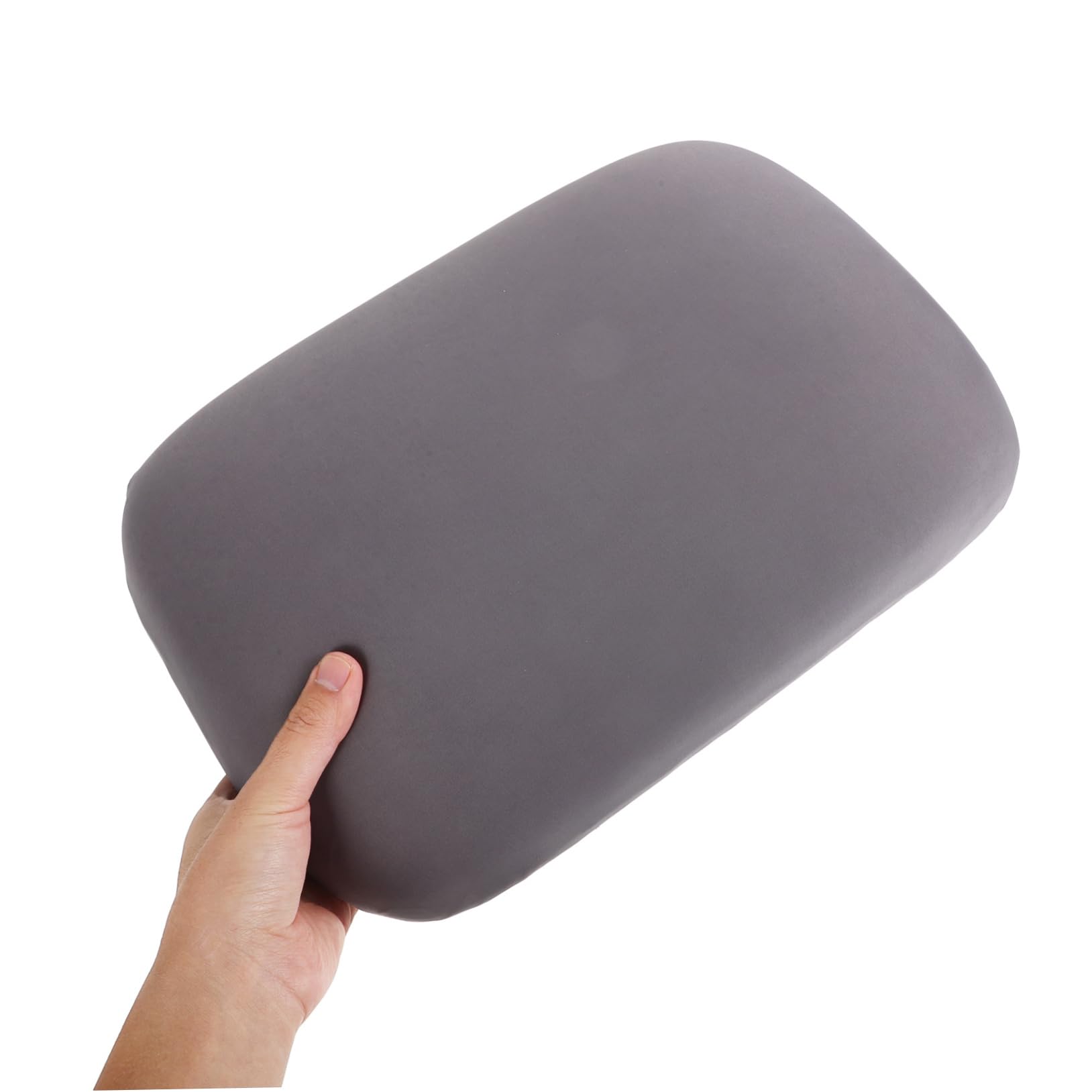 OUNONA Almohada De Viaje Pequeña Siesta Almohada De Campamento para Mochileros Boca Abajo para Avión o Coche Soporte Lumbar y Cuello