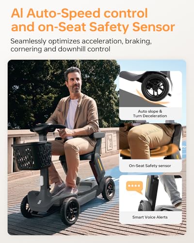 Heavy Duty Mobility Scooter Long Range