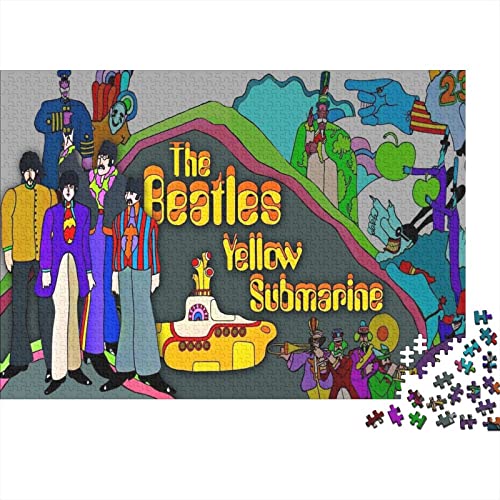 The Beatles Puzzle Adulte – Puzzle 500 P – Photo De Groupe de Rock Musique – Adultes Et Enfants – Puzzle De Qualité Supérieure 500pcs (52x38cm) - Les Beatles, Paul McCartney, John Lennon, RIngo Starr, George Harrison The Beatles Puzzle Adulte - Puzzle 500 P - Photo De Groupe de Rock Musique - Adultes Et Enfants - Puzzle De Qualité Supérieure 500pcs (52x38cm)