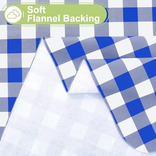 Smiry Picnic Table Cloth, Vinyl Tablecloths with Flannel Backing, 52"x70" by Smiry - Used condition - Image 4