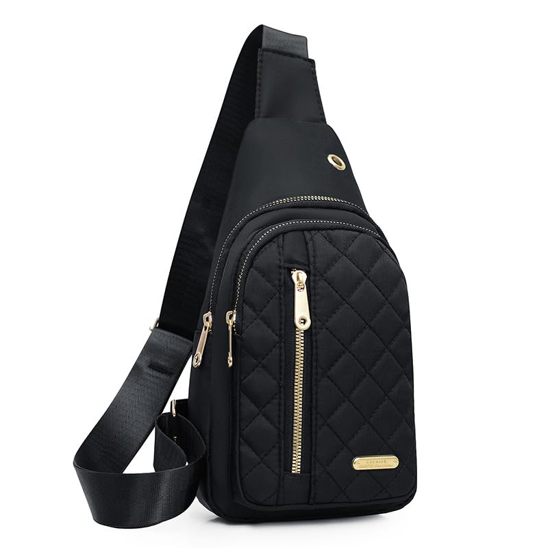 Mochila Sling impermeable unisex para senderismo y uso casual miniatura 1