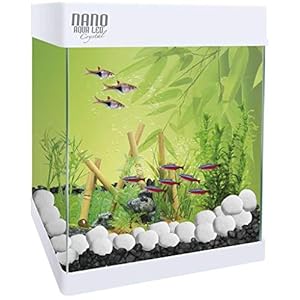 Aqualed Acuario Pequeño con Led Nano 20L/30L (30 litros)