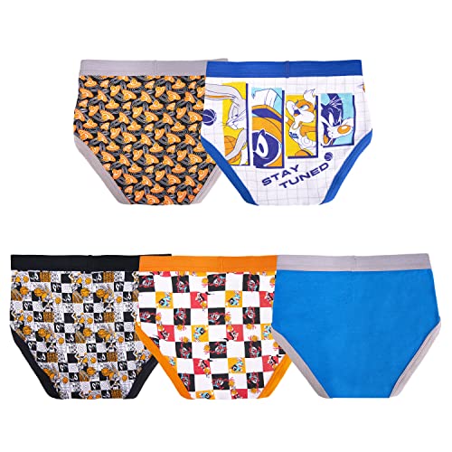 Handcraft Space Jam 5-Pack Boys Briefs Underwear 100% Cotton Comfortable3