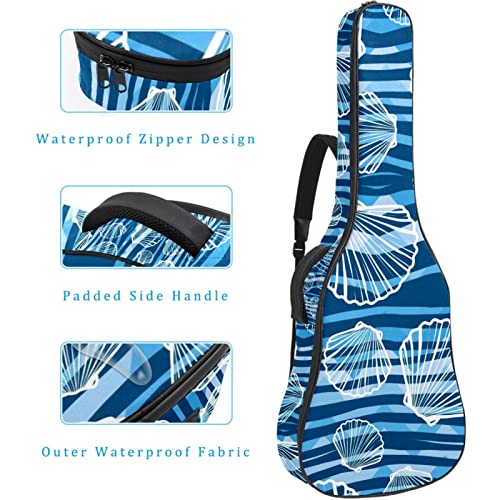 Housse de guitare acoustique étanche avec double bandoulière et poche Motif feuilles d’automne, Multicolore 08, 42.9×16… - Les Beatles, Paul McCartney, John Lennon, RIngo Starr, George Harrison Housse de guitare acoustique étanche avec double bandoulière et poche Motif feuilles d'automne, Multicolore 08, 42.9x16… – Image 5