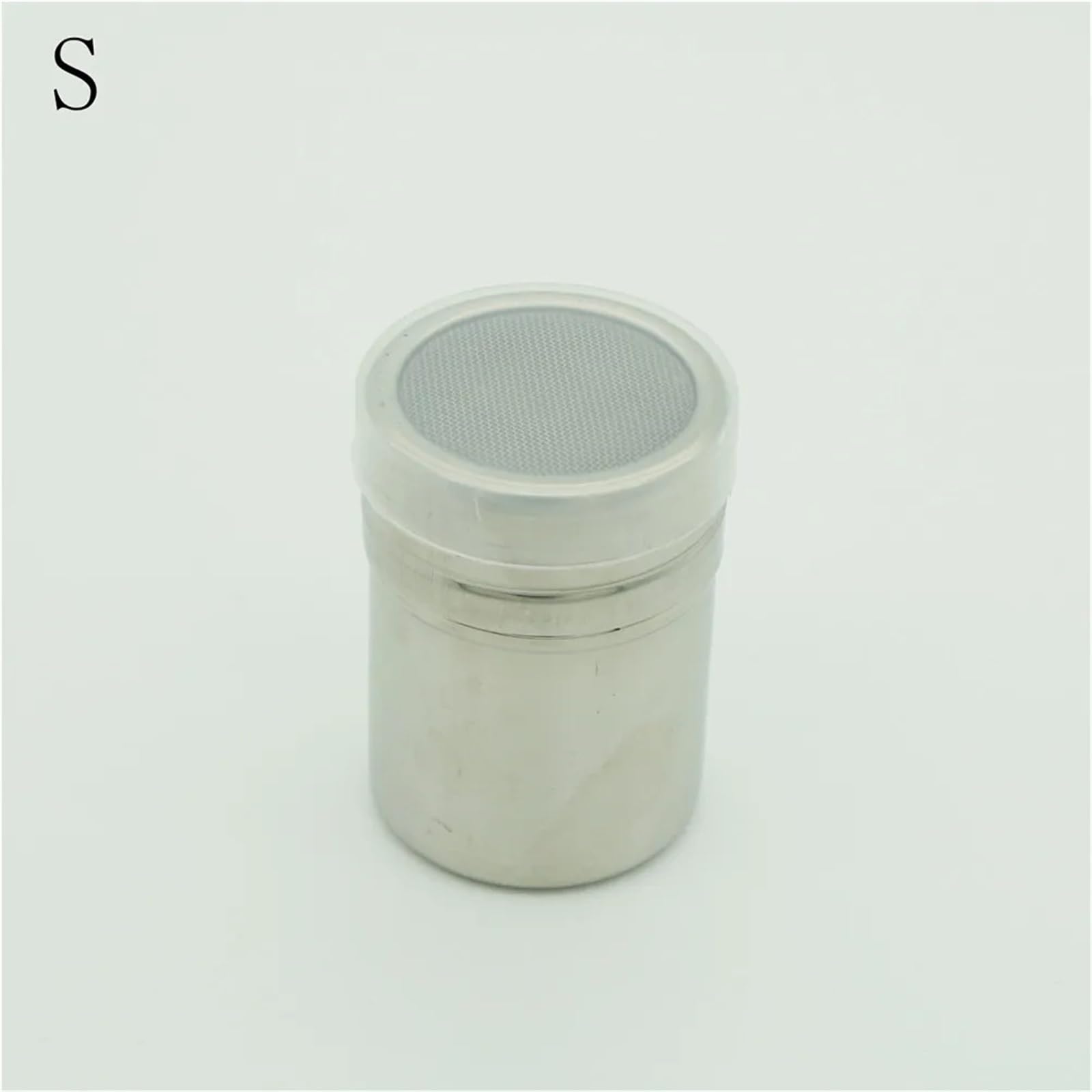 1 Juego (3 Piezas) de coctelera café Acero Inoxidable para Casa | Filtros de tamiz de azúcar, espray de espuma, herramientas for barbacoa y pastel de cocina con tapa