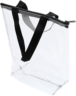 Beaupretty Bolsa De Higiene Transparente De Viagem Bolsa Cosmética Bolsa De Maquiagem Transparente Bolsa De Higiene Portátil Bolsa De Lavagem Transparente Bolsa De Lavagem Transparente Bolsa