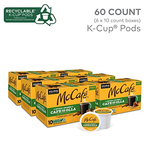 McCafe Cafe Styles of Latin America Cafe de Olla, Keurig Single Serve K-Cup Coffee Pods, 60 Count (6 Packs of 10) - image 2