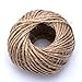 Produktbild Gartenschnur aus natürlichem Hanf, Jute-Schnur, für DIY, als Aufhängseil, für Hochzeiten, Zuhause, 30 m/50 m/100 m