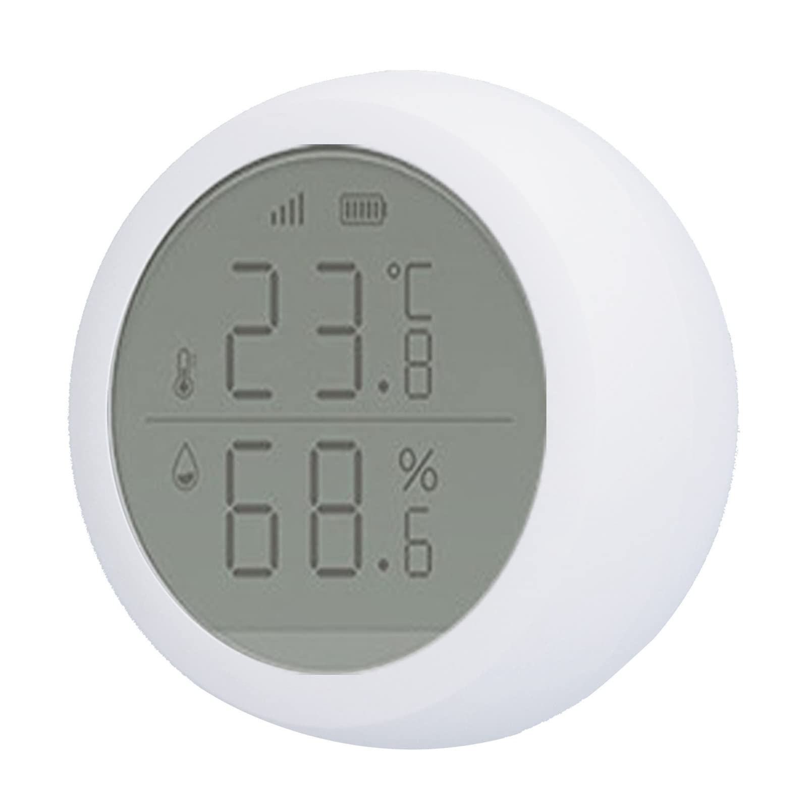 Sensor Digital de Temperatura y Humedad con Alarma de Seguridad para Monitoreo del Ambiente Interior Sonda Inteligente
