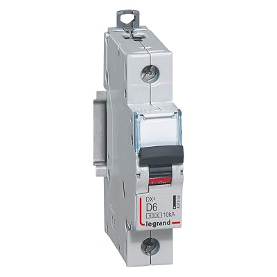 Disjoncteur DX³6000-1P 230 à 400V~ 6A - courbe D - 1 module