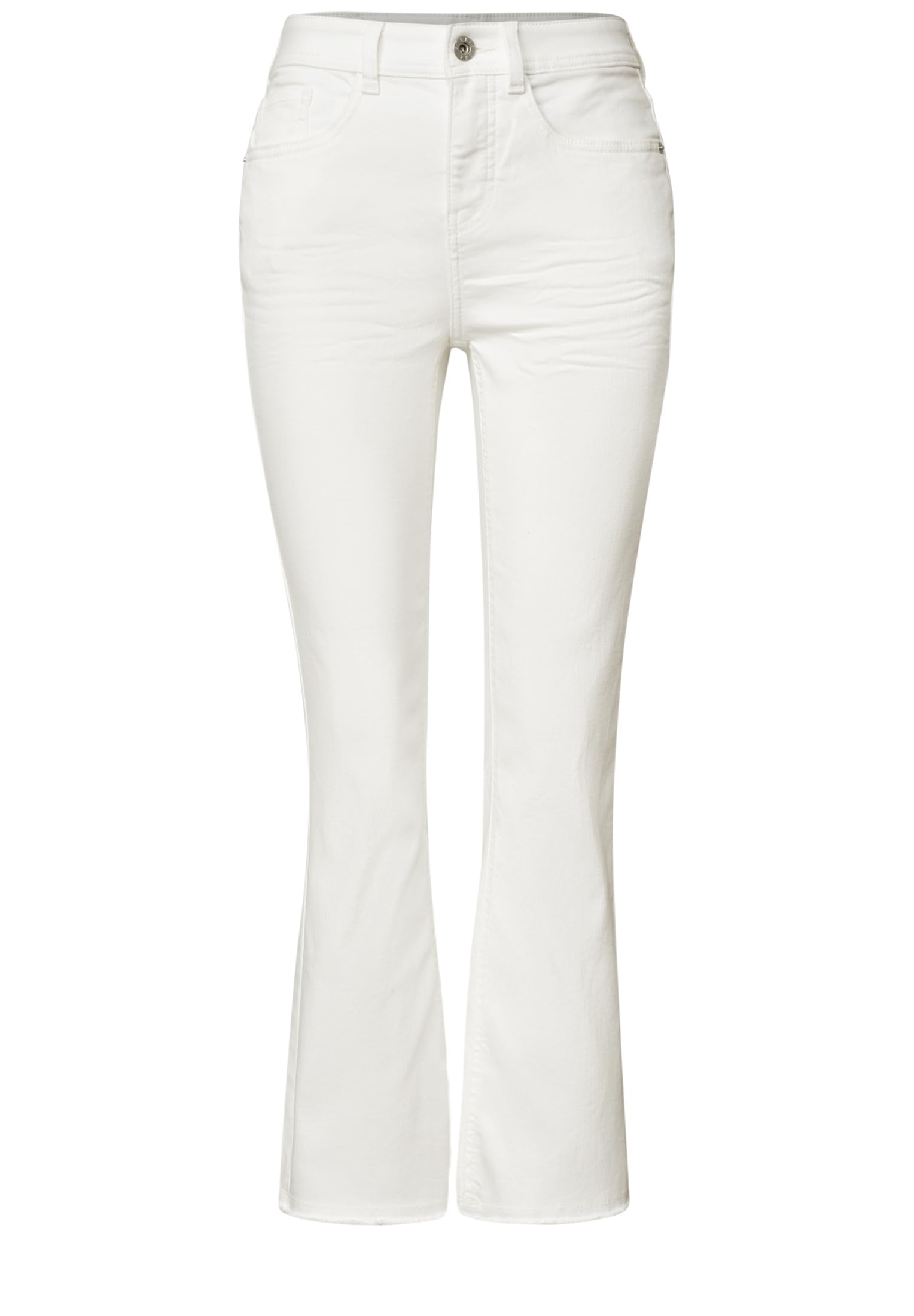 Street One 3818484 - Pantalones Vaqueros de Pierna Acampanada de Cintura Alta en Corte Ajustado Mujer