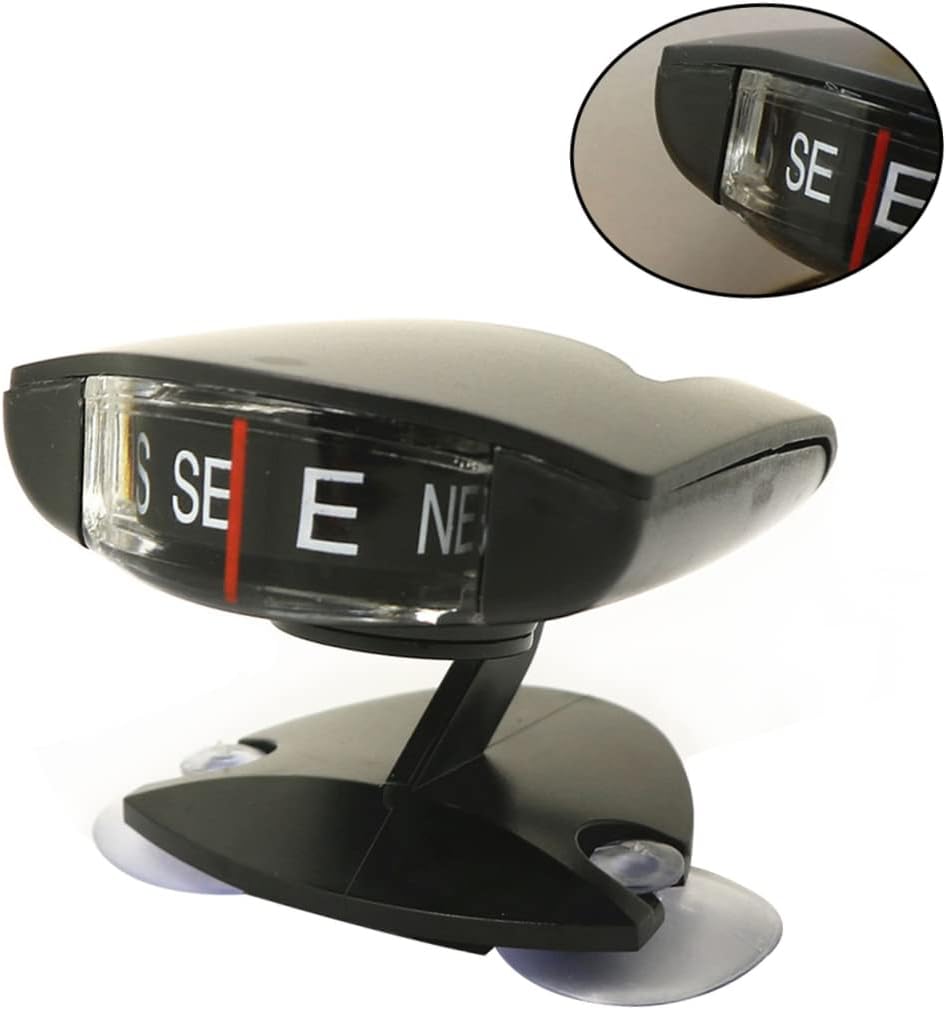 Mini Compass Auto Compass Ball auto Mount Suction Cup car Dashboard Adjustment car Navigation with Suction Cup Sucker