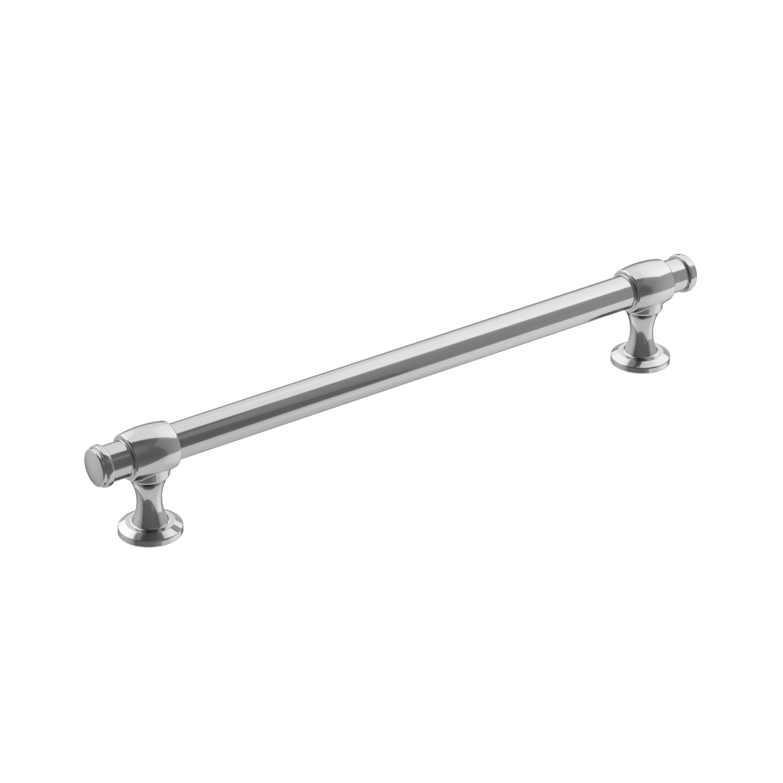 Amerock, Polished Chrome, 7-9/16 in. Center-to-Center