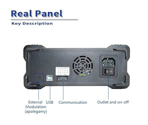 East Tester 3340C High Accuracy, Stability ,Low Distortion Two-Channel Function/ Arbitrary Waveform Dds Singnal Generator 40M Et3340C Black Color thumb #5
