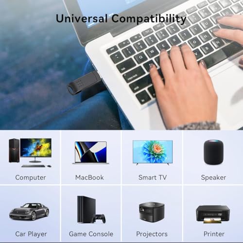 Image of KEXIN 64GB USB 2.0 Flash Drive, USB-A, Pen Drive 25MB /s Read 10MB /s Write, Dual Thumb Drive with Rotating Design for PC, Laptop, Car Music, Document Photo Storage (Black)