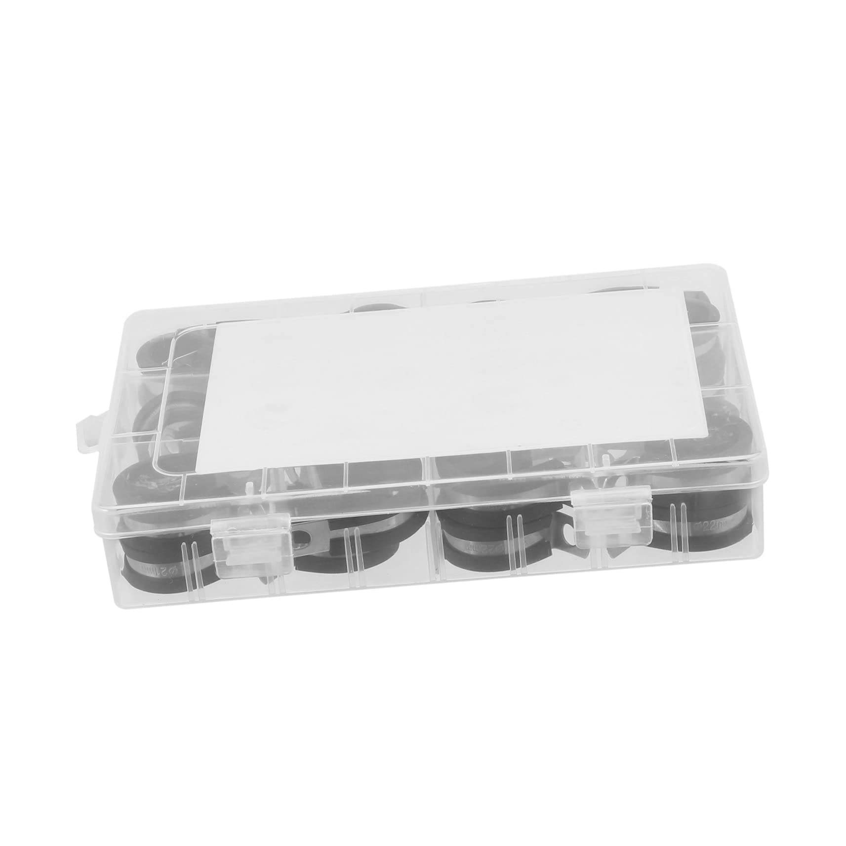 Hemobllo 32stücke R-förmige Schlauchschellen Aus Stahl Schlauchclips Rohrschellen Klemmen Für Luftschläuche Und Wasserschläuche