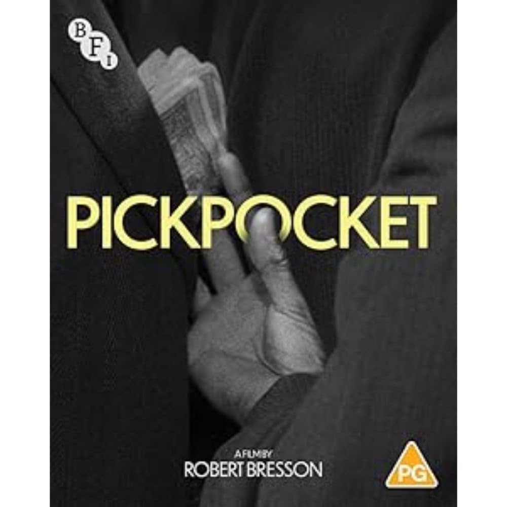 Pickpocket Blu-ray película francesa clásica en formato físico para coleccionistas