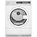EFDE210TIW 24" Electric Front Load Dryer with 4 cu. ft. Capacity IQ Touch Controls Gentle Dry Delay Start Stainless Steel Tub in White